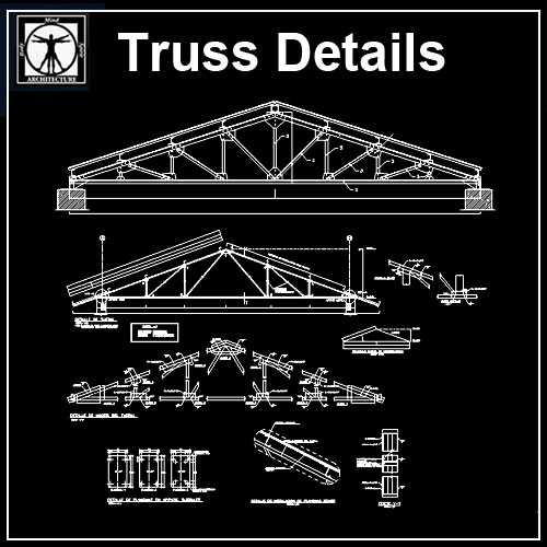 Steel Truss Structure Details,Steel Structure CAD,Truss building,Truss Structure Design