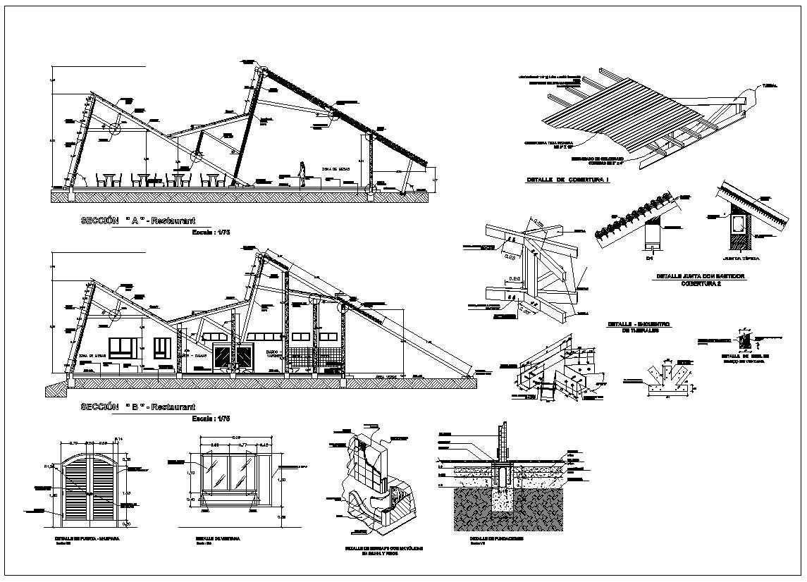 Wood Constructure Details,design,wood building,wood constructure elevation