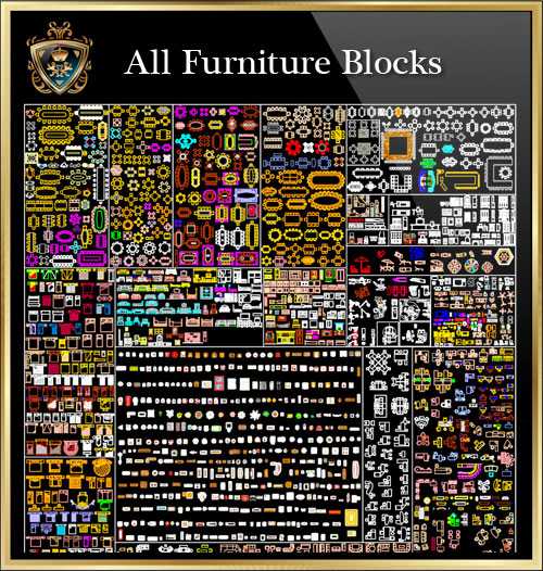 ★【All Furniture Blocks】Luxury home, Luxury Villas, Luxury Palace, Architecture Ornamental Parts, Decorative Inserts & Accessories, Handrail & Stairway Parts, Outdoor House Accessories, Euro Architectural Components, Arcade