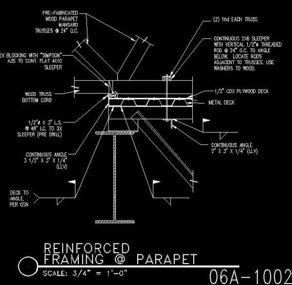 Architecture Details Drawings