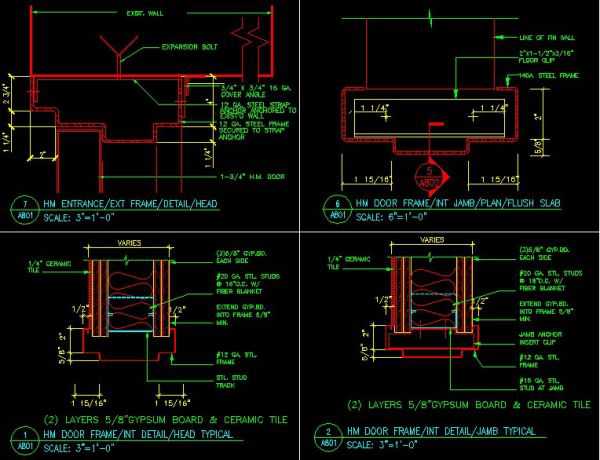 Door Jamb Details