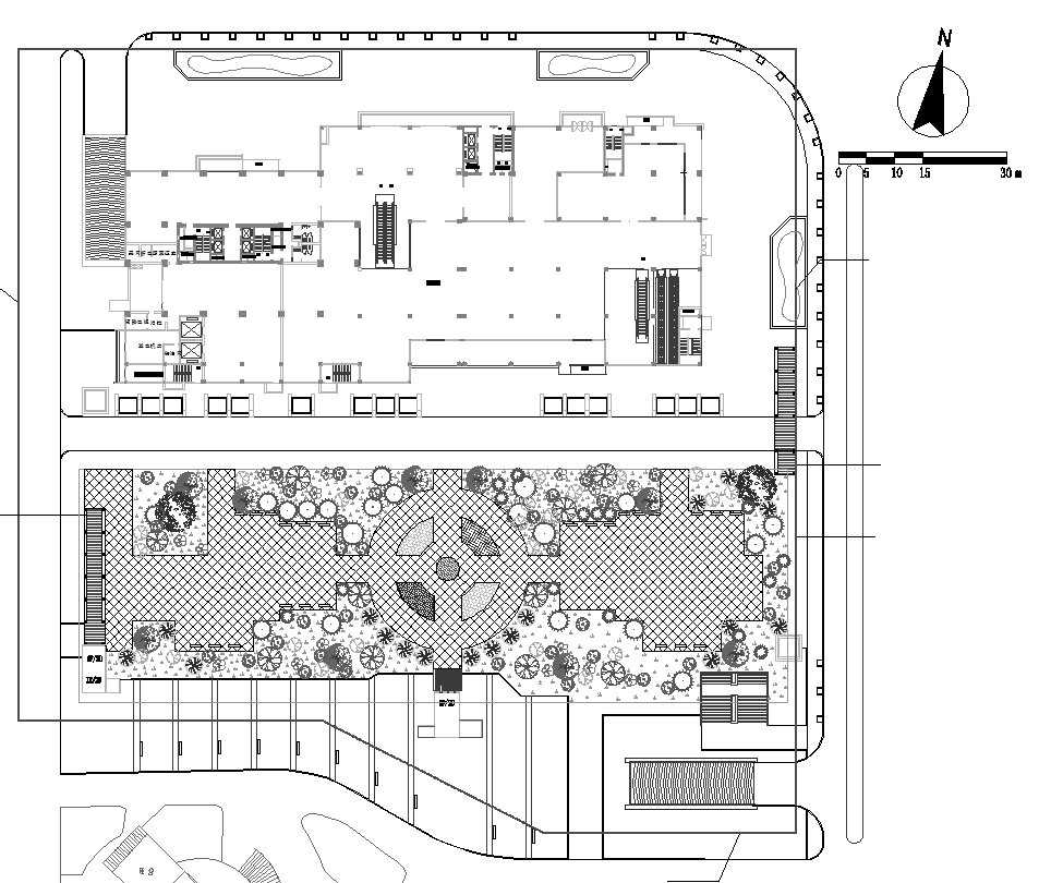 High-quality Residential Landscape Design Drawings download - Landscape Planning/Urban Design/Urban Graphics