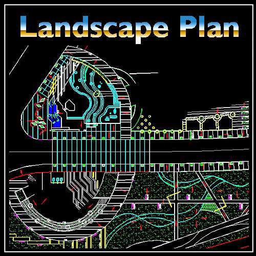 High-quality Residential Landscape Design Drawings download - Landscape Planning/Urban Design/Urban Graphics