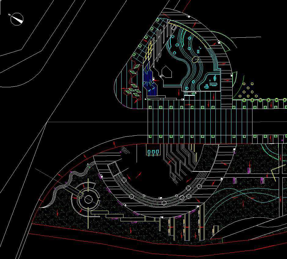 High-quality Residential Landscape Design Drawings download - Landscape Planning/Urban Design/Urban Graphics