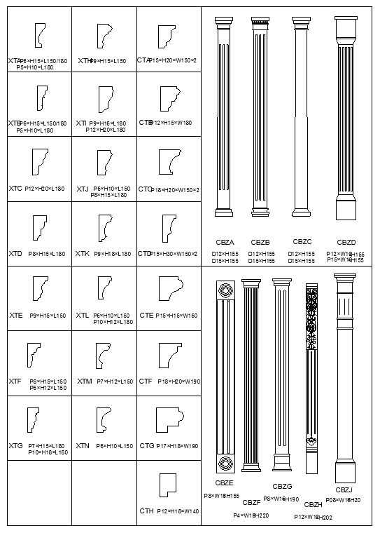 Architecture Ornamental Parts,Decorative Inserts & Accessories,Handrail & Stairway Parts,Outdoor House Accessories,Euro Architectural Components,Arcade,Architrave,fences,gates,railings,handrails,staircases,iron finials,balusters,Architecture Decoration Drawing,Decorative Elements,Interior Decorating,Neoclassical Interior Design