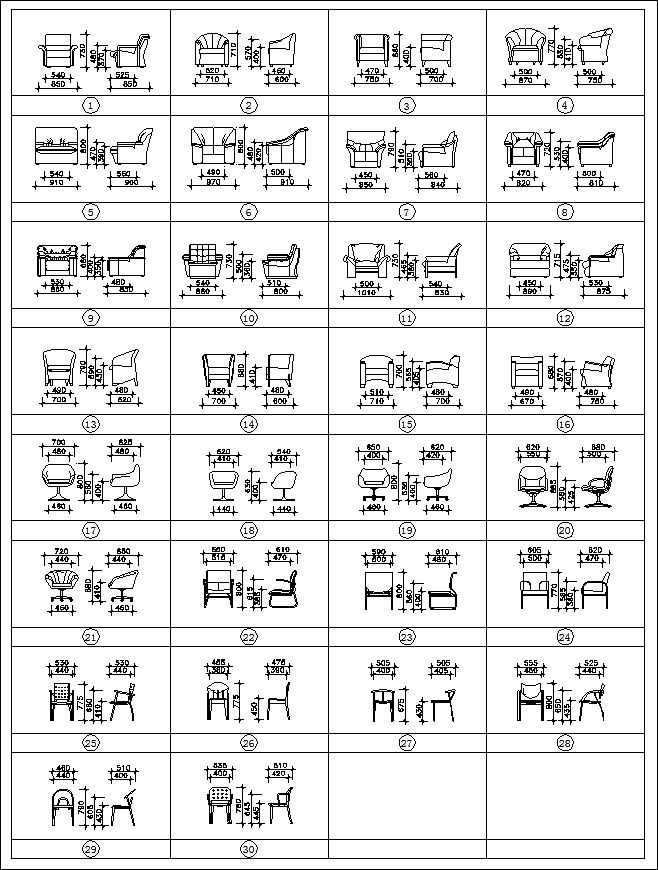 Best sofa blocks and elevation