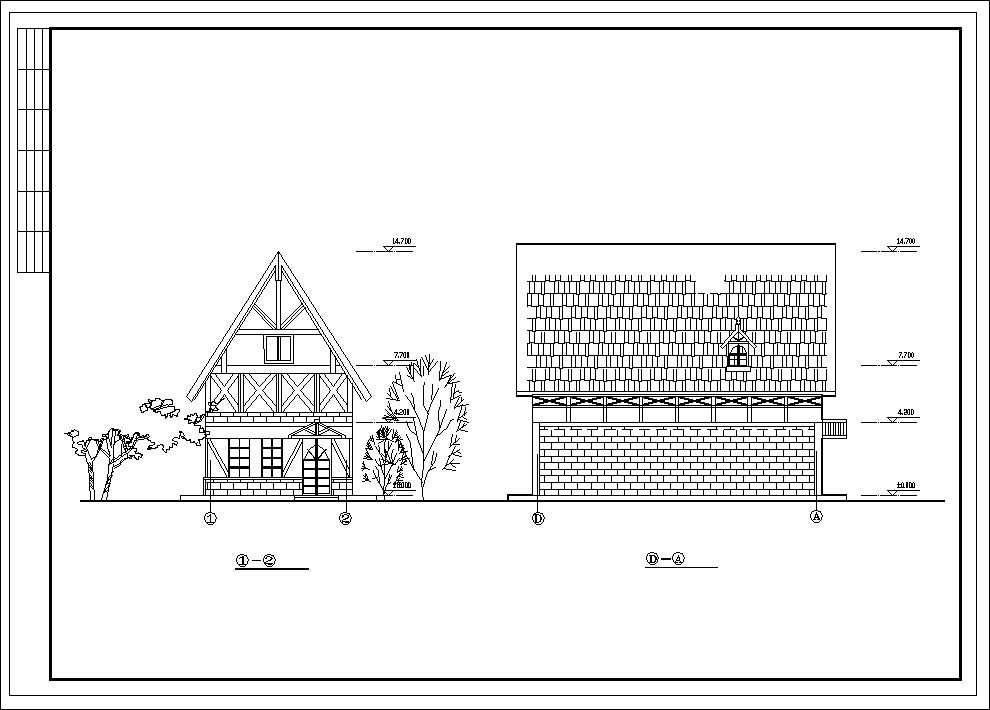 Dream French Town plan,elevation,details drawings