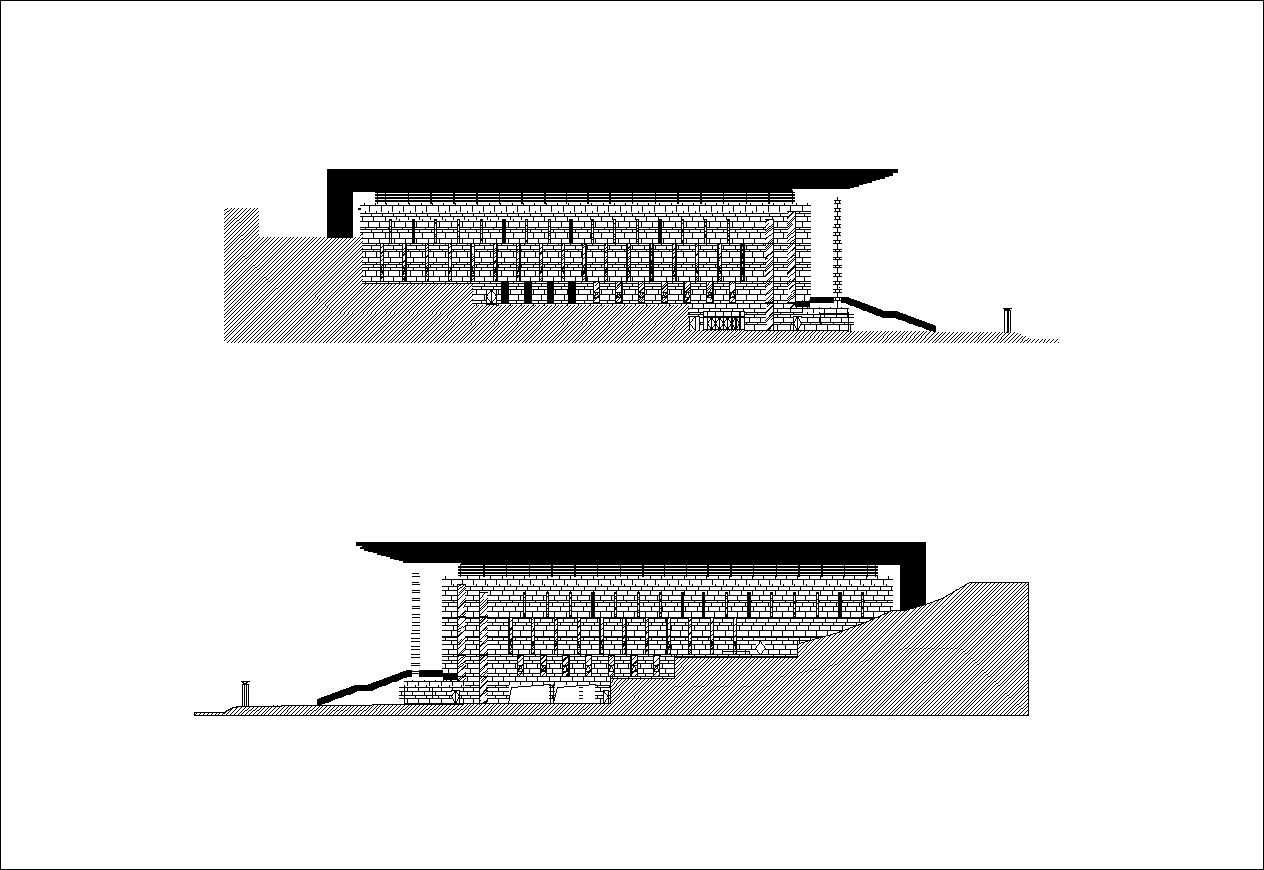  Museum Floor Plans and Drawings-Elevations, Design  concept, and Details