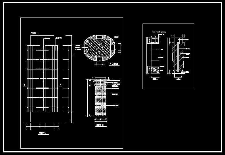 Column Design Drawing