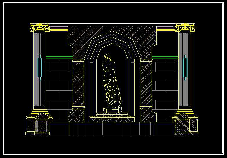 Architecture Decoration Drawing