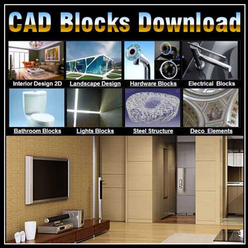 Super Autocad Mixed Blocks