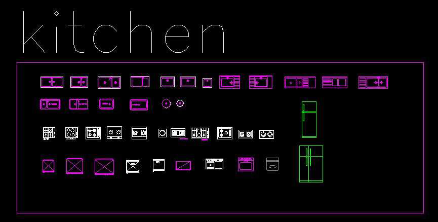 Super Autocad Mixed Blocks